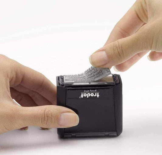 Gomma di ricambio per timbro printy 4914 (64x26mm) - Morando Timbri