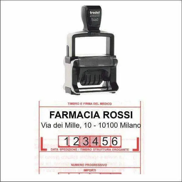 Set 10 Timbri Giocattolo Per Bambini A Tema Dentale - Timbri Autoinchiostranti In PVC - Per Premi In Classe E Festività - 5
