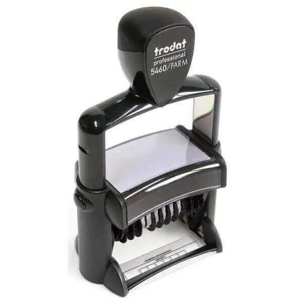 Timbro Autoinchiostrante Trodat Professional 5460/FARM datario farmacia - Morando Timbri
