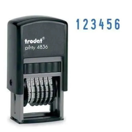 Timbro Numeratore autoinchiostrante 4836 - 3,8mm - Morando Timbri