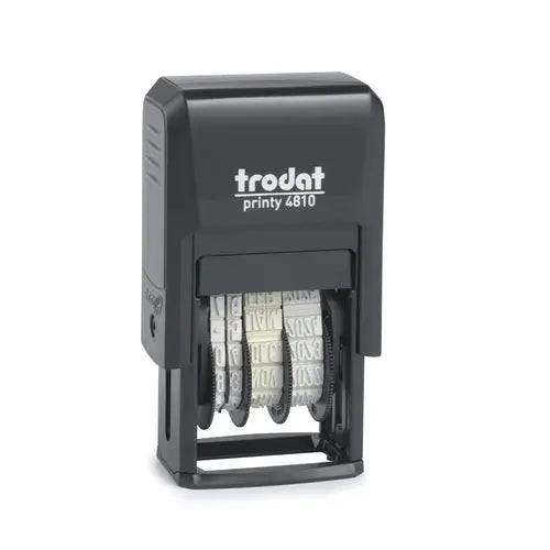 Timbro datario autoinchiostrante trodat 4810 INGLESE 3,8 mm Trodat