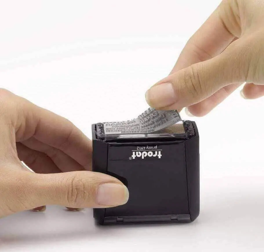 Gomma di ricambio per timbro printy 4914 (64x26mm) - Morando Timbri