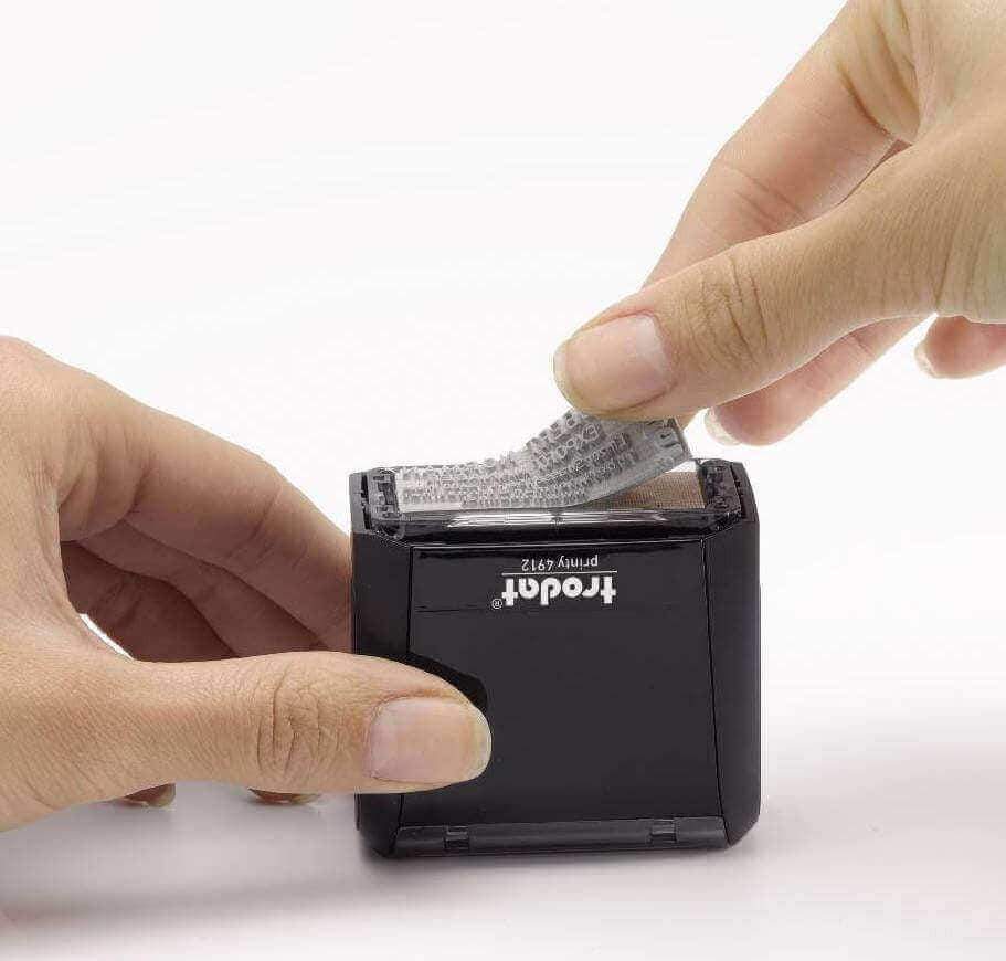 Gomma di ricambio per Timbro printy 4926 (75x38mm) - Morando Timbri