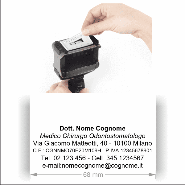 Gomma di ricambio per Timbro Professional 5205 - Timbri24.store