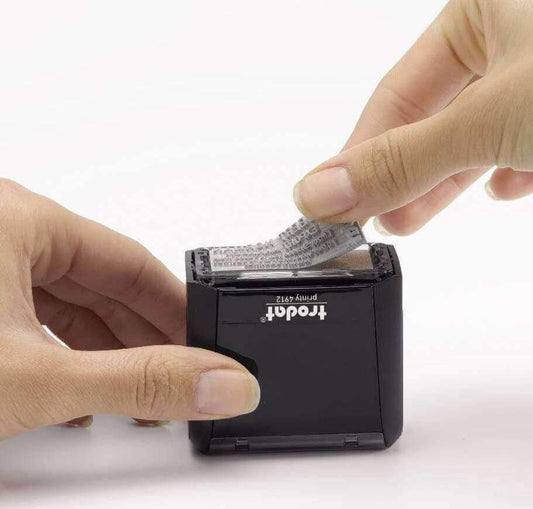 Gomma per Timbro datario con piastra Trodat 4729 (50x30mm) - Morando Timbri