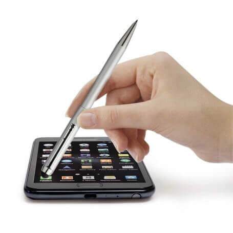 Penna a Sfera con Timbro incorporato Goldring smart style argento 309101 - Morando Timbri