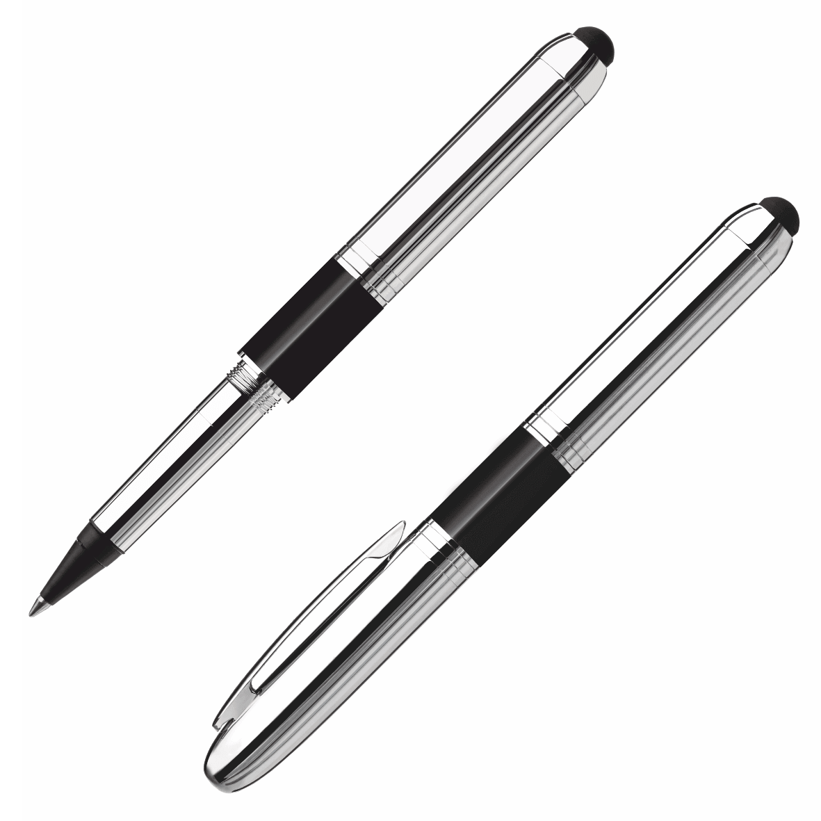 Penna Roller e Timbro Heri Promesa Argento 85300 - Morando Timbri