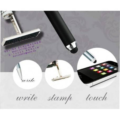 Penna Roller e Timbro Heri Promesa Argento 85300 - Morando Timbri