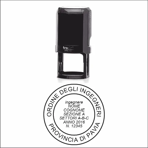 Timbro Autoinchiostrante Trodat Printy 4642 (Ø 42mm) - Morando Timbri