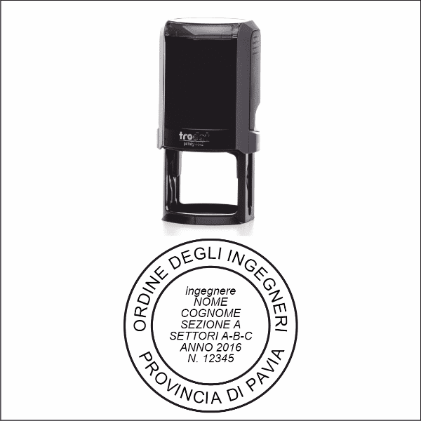 Timbro Autoinchiostrante Trodat Printy 4642 (Ø 42mm) - Morando Timbri