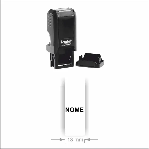 Timbro Autoinchiostrante Trodat Printy 4907 (13x6mm) - Morando Timbri