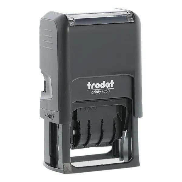 Timbro datario autoinchiostrante con piastra Trodat 4750 - Morando Timbri