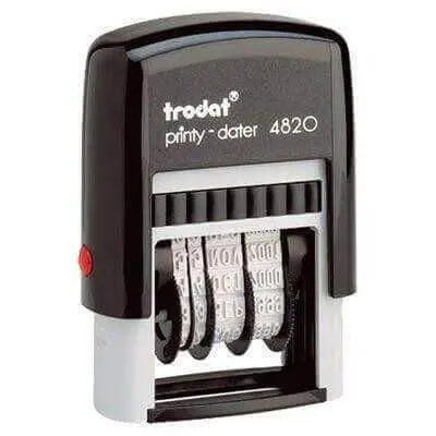 Timbro Datario Autoinchiostrante Trodat 4820 4 mm - Morando Timbri