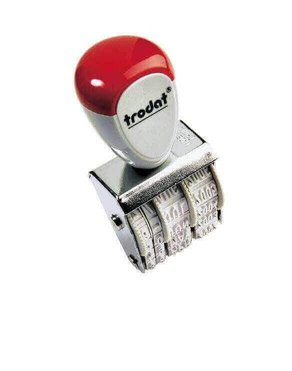 Timbro datario Trodat 1010 Inglese - 4mm - Morando Timbri