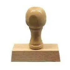 Timbro manuale in legno 70x20 mm. max 4 righe - Morando Timbri
