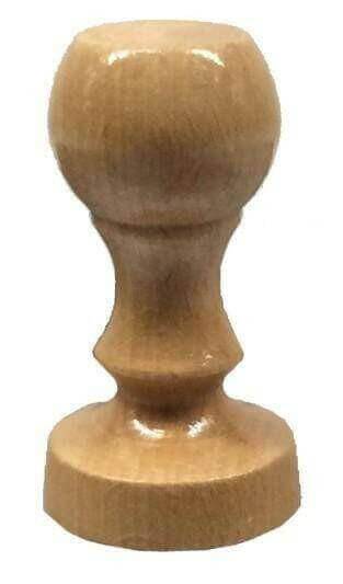 Timbro manuale in legno rotondo Ø 40 mm - Morando Timbri