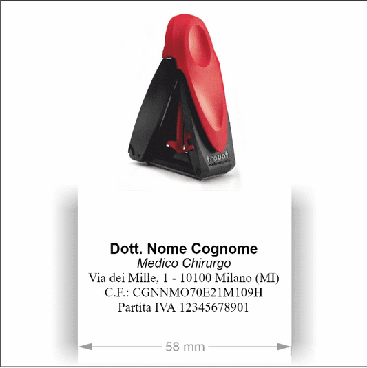 Timbro trodat mobile printy 9413 (58x22 mm) - Morando Timbri