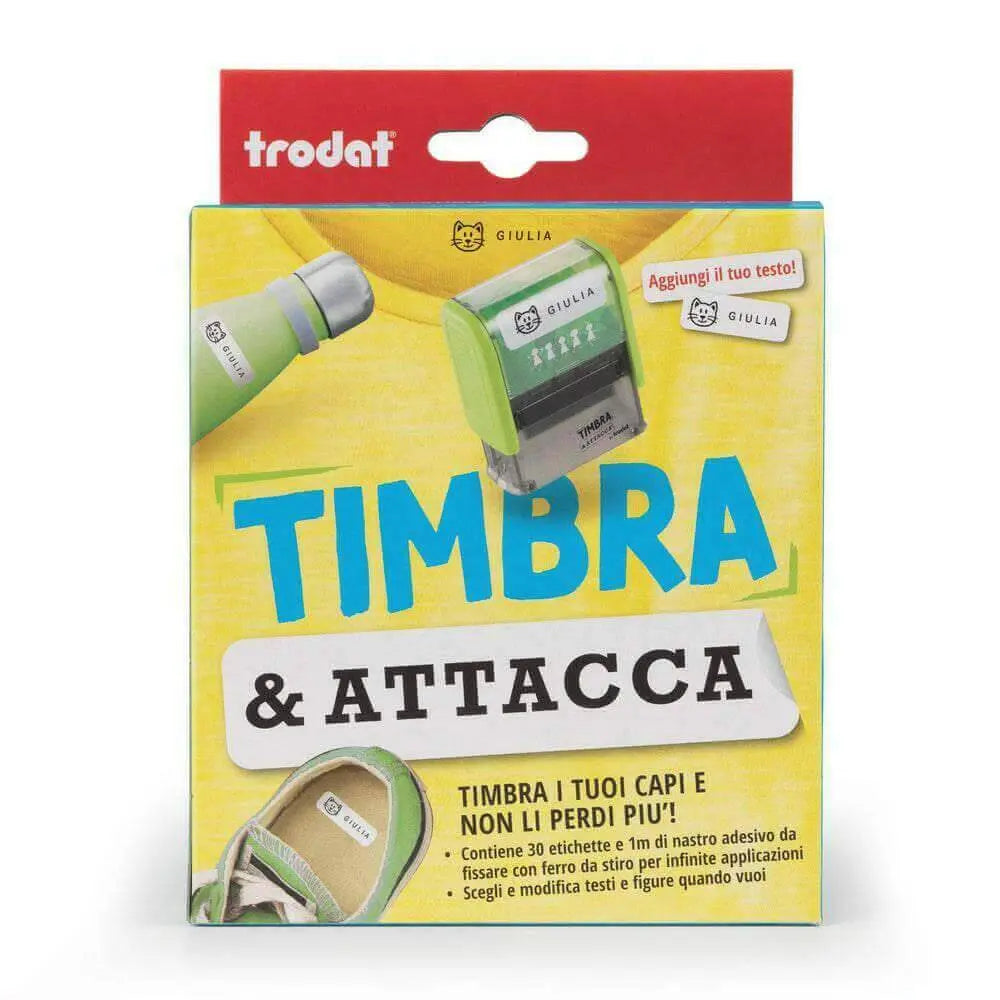 Timbro Trodat Timbra & Attacca - Morando Timbri