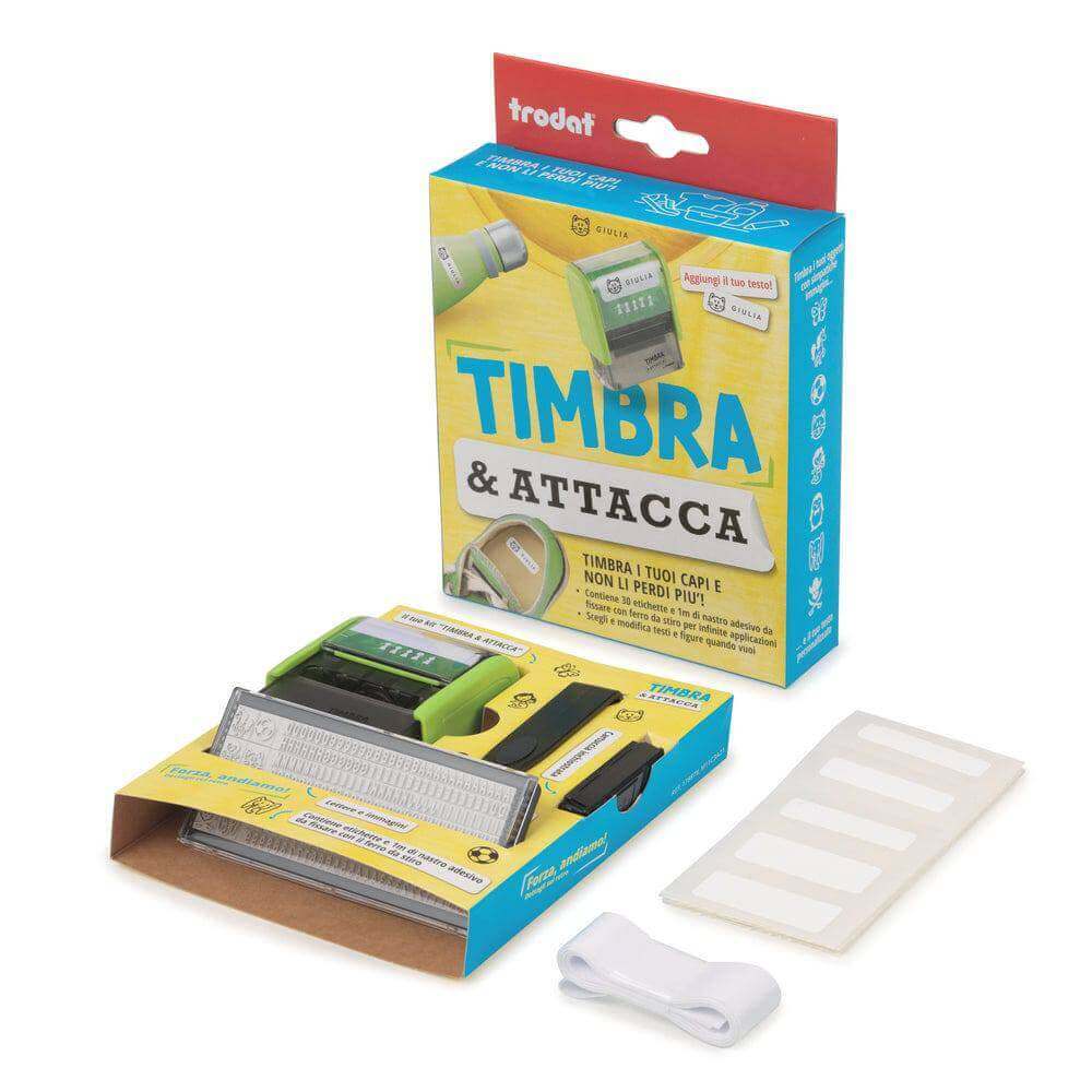 Timbro Trodat Timbra & Attacca - Timbri24.store