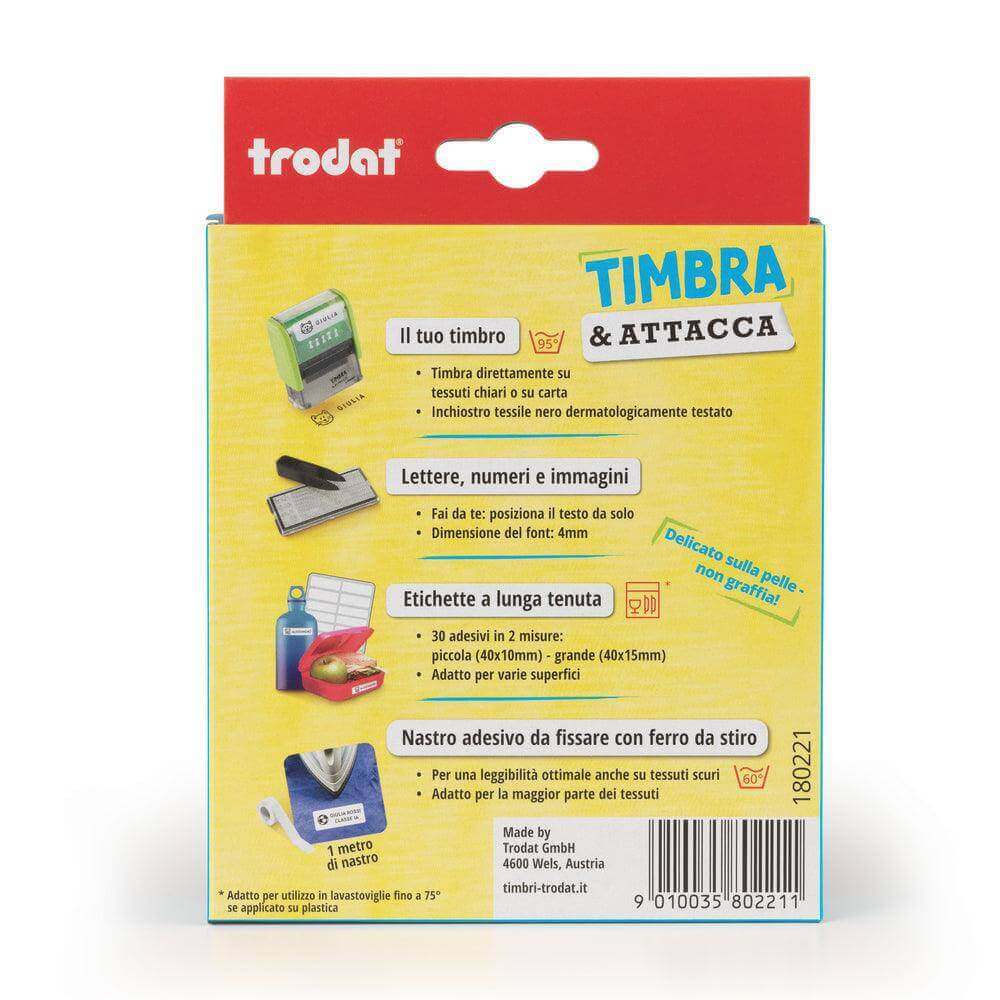 Timbro Trodat Timbra & Attacca - Timbri24.store