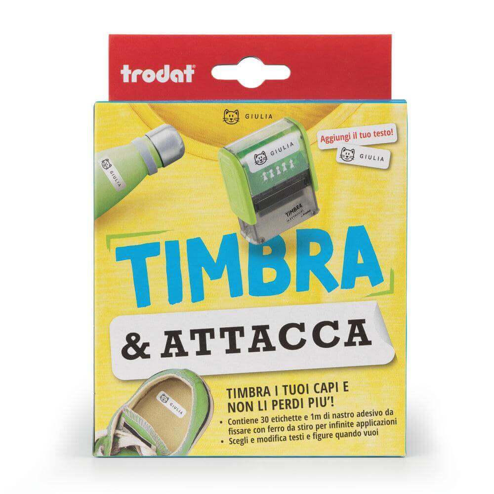 Timbro Trodat Timbra & Attacca - Timbri24.store